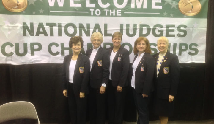 Region 7 judges at NAWGJ National Judges Cup